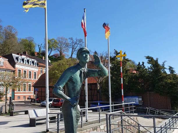 Rufer©Mareike Bodendieck (4).jpg Der Rufer ruft in Lauenburg an der Elbe