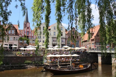 Der Stintmarkt in Lüneburg Der Stintmarkt in Lüneburg