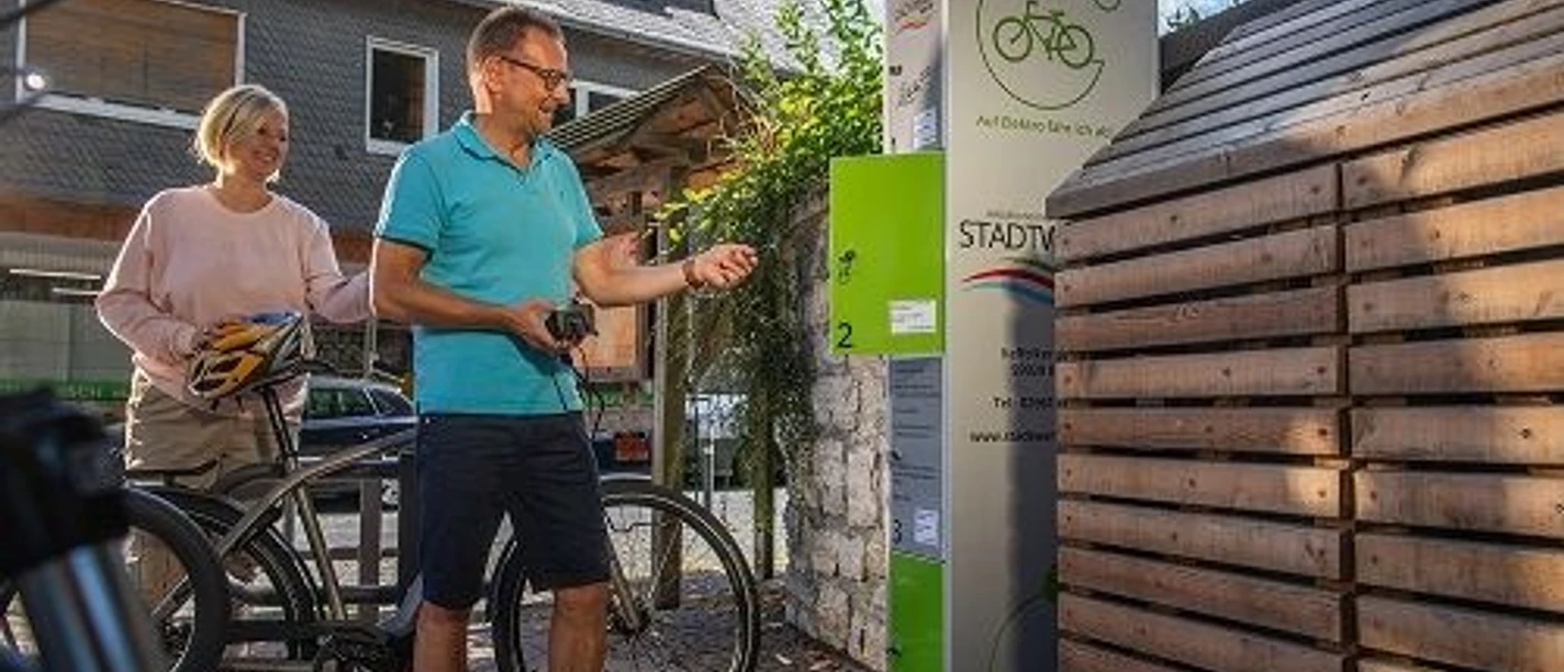E-Bike-Ladestation