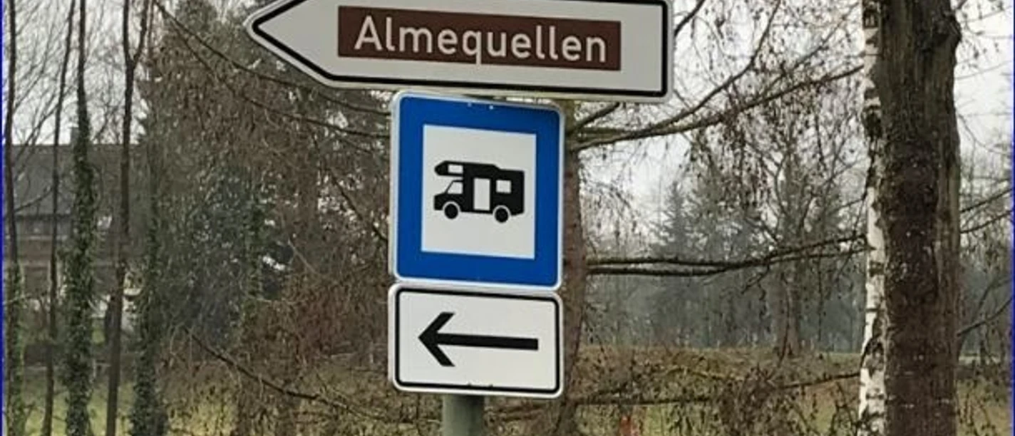 Stellplätze Alme
