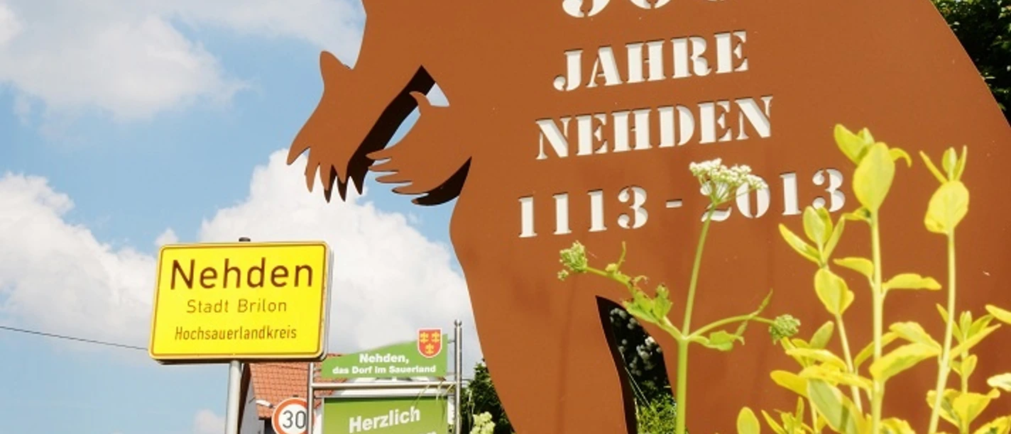 Ortseingang Nehden