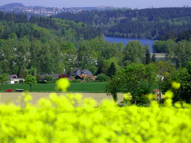 Blick auf den Sorpesee