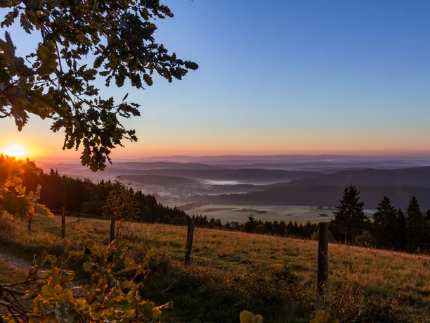 Sonnenaufgang am Aussichtspunkt Kalied