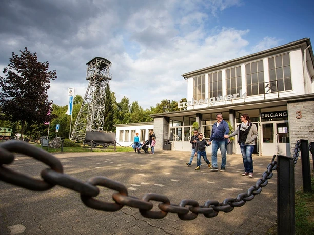 Eingang Sauerländer Besucherbergwerk