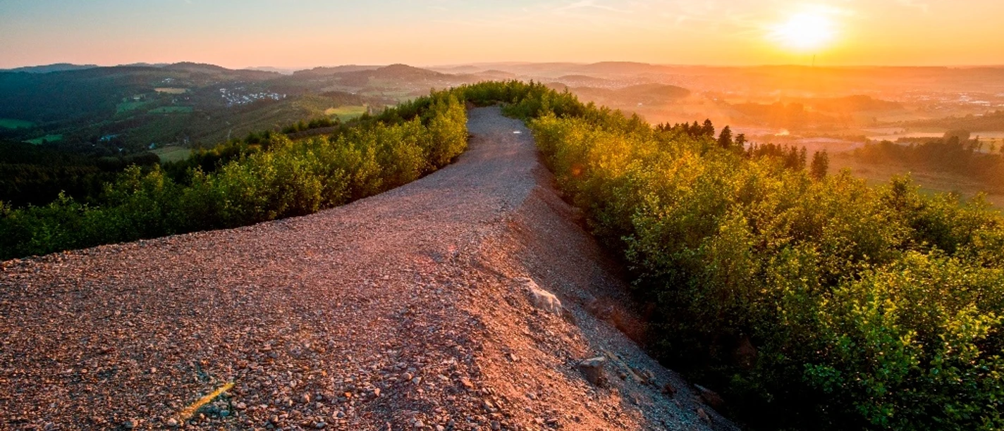 Aussicht Geologische Sprung