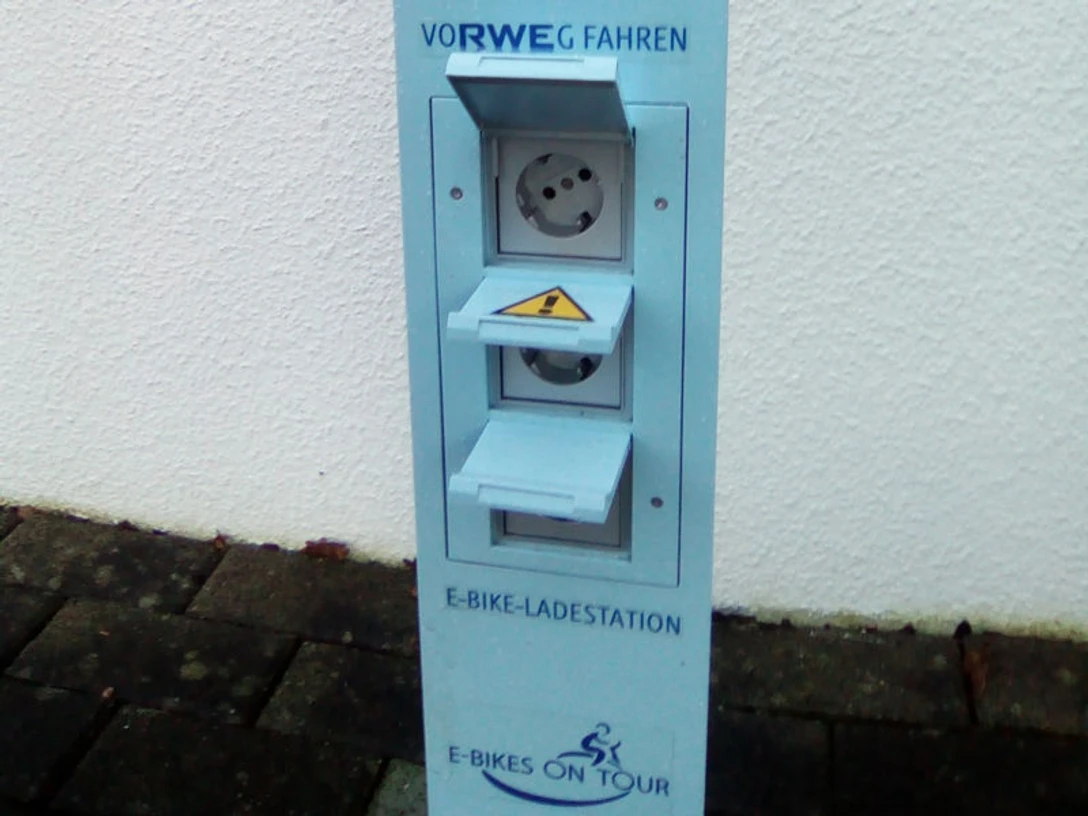 E-Bike-Ladestation