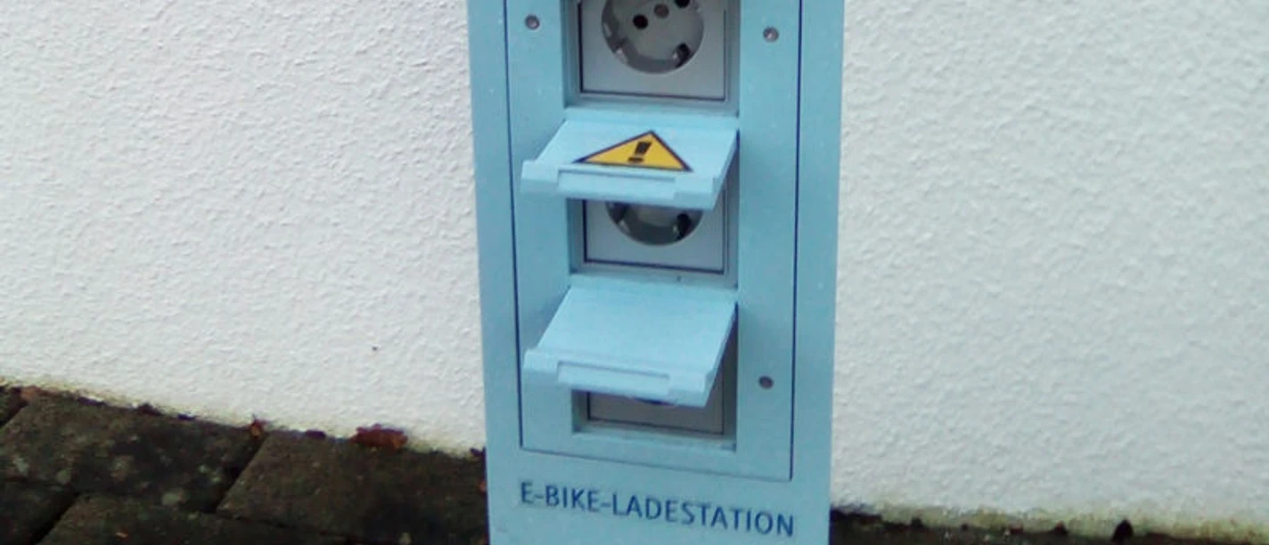 E-Bike-Ladestation