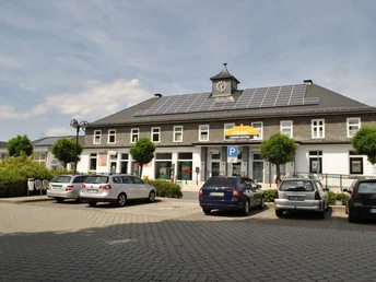 Das Bahnhofsgebäude Bestwig