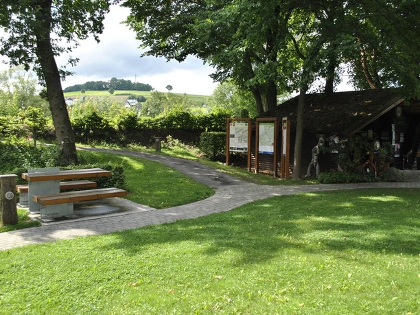 Wanderparkplatz in Meschede-Berge