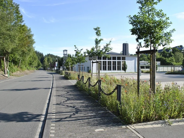 Parkplatz Sauerländer Besucherbergwerk Parkplatz Sauerländer Besucherbergwerk