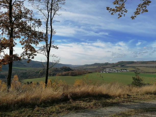 Fernblick A11 auf Nuttlar