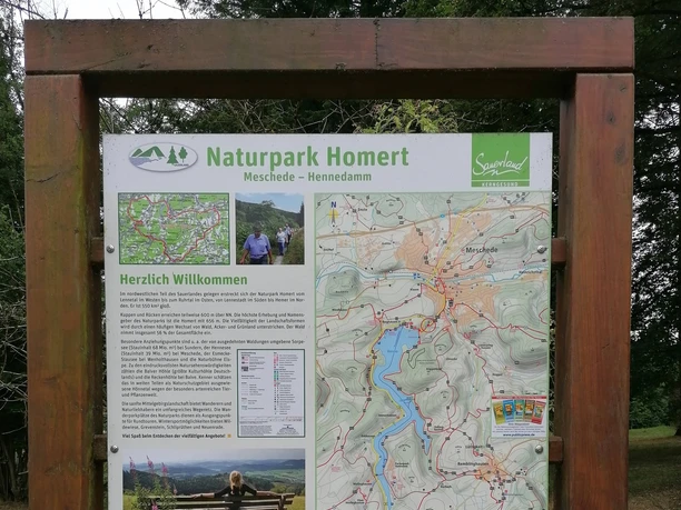 Wandertafel Hennedamm