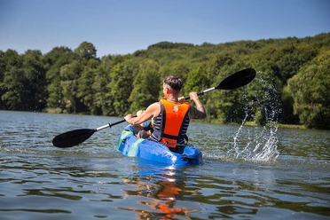 Kajak auf dem Hennesee