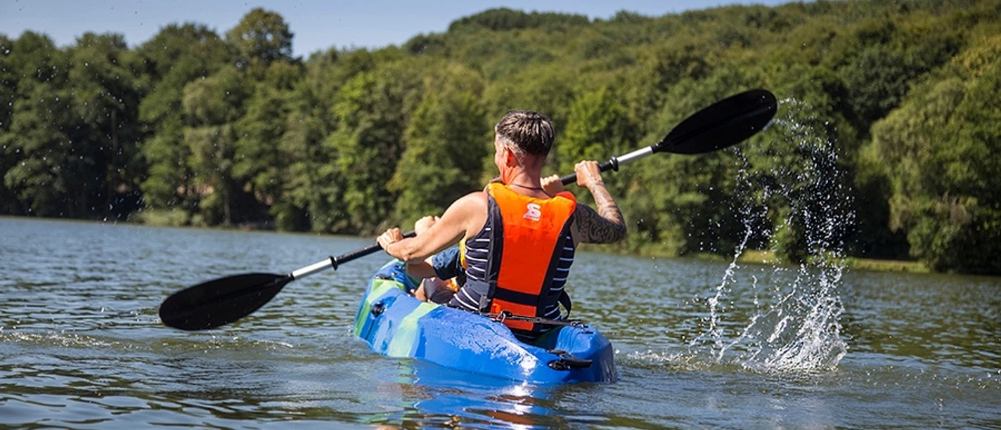Kajak auf dem Hennesee