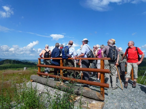 Aussichtsplattform am Bestwiger Panoramaweg bei Föckinghausen