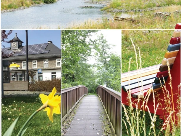 Flyer Ruhrtal Spazierweg (erhältlich in den Tourist-Informationen in Bestwig und Meschede)