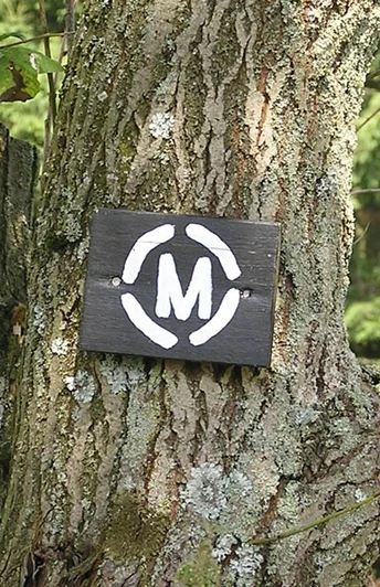 Wegmarkierung Mescheder Höhenwanderweg