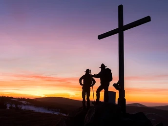 Ranger auf dem Clemensberg am Rothaarsteig