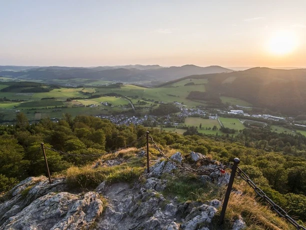 Blick von den Bruchhauser Steinen Blick von den Bruchhauser Steinen
