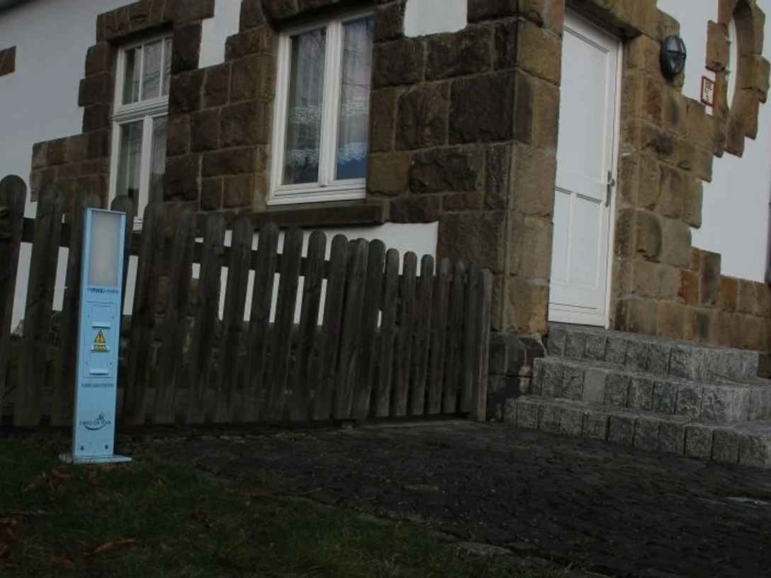 E-Bike Akku-Ladestation am Bahnhof in Neuenrade