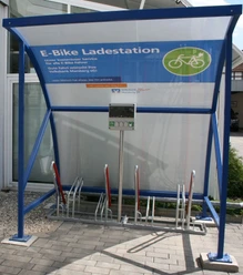 E-Bike-Ladestation Volksbank Marsberg
