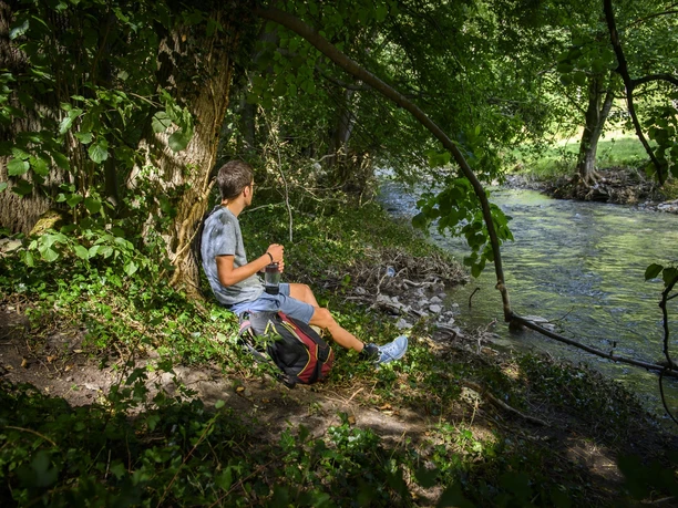 Pause an der Hönne