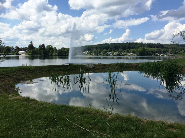 Fontaine im Vorbecken