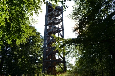 Atzelbergturm vor dem Brand 2017
