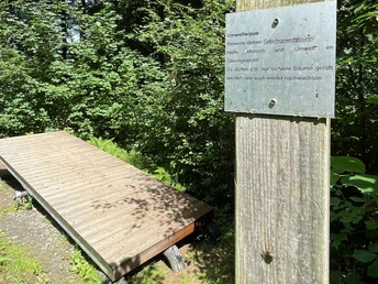 Umweltwippe am Sinnepfad am Hennesee