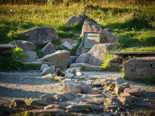 Lennequelle auf dem Kahler Asten am Rothaarsteig
