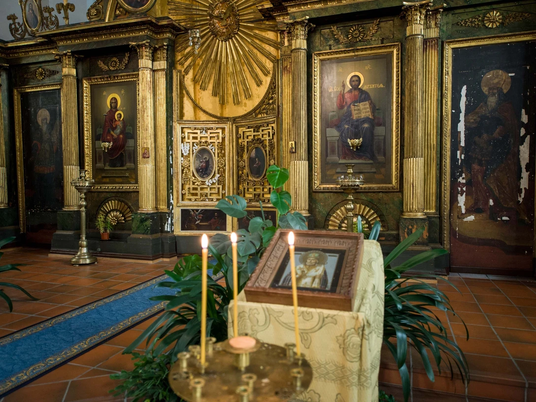 Russische Ikonostase in Bad Nauheim