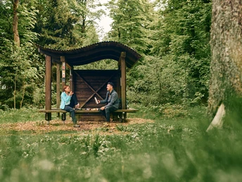 Hillekopfhütte bei Küstelberg auf dem Rothaarsteig