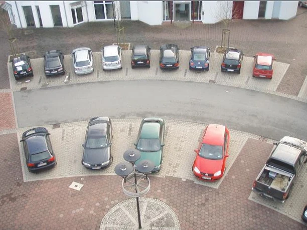 Parkplätze am Rathaus Meschede