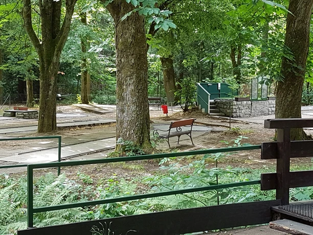 Minigolfanlage im Hirschgarten