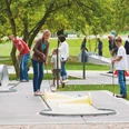 Minigolf im Kurpark von Bad Nauheim