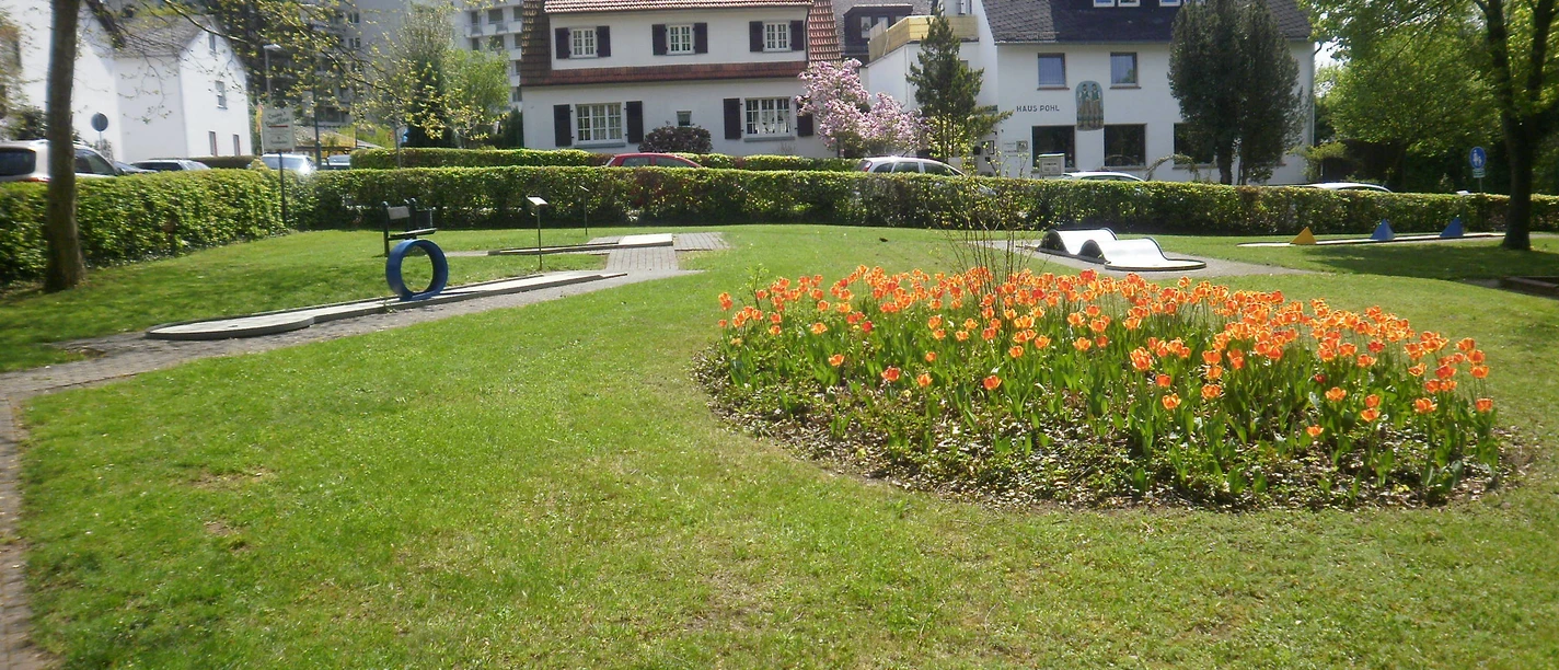 Minigolf im Kurpark