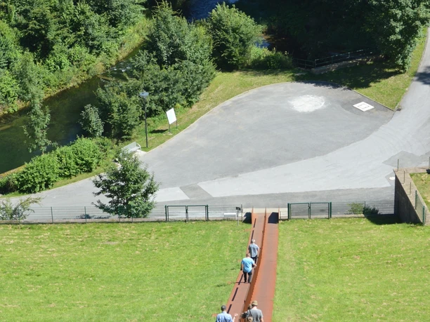 Himmelstreppe auf den Hennedamm