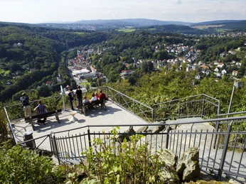 Kaisertempel Blick auf Eppstein