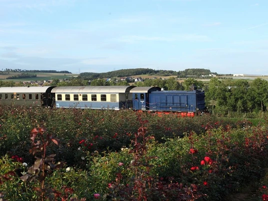 Fahrt mit der Museumseisenbahn in Bad Nauheim