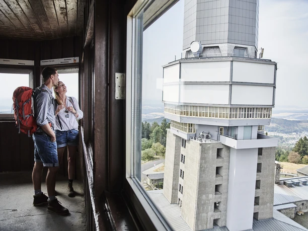 Aussichtsplattform auf dem Großen Feldberg
