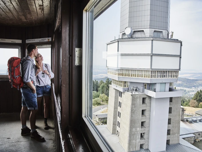 Aussichtsplattform auf dem Großen Feldberg
