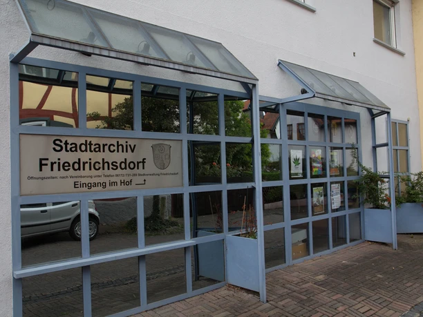 Das Friedrichsdorfer Stadtarchiv im Stadtteil Burgholzhausen
