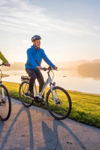 Radfahren am Hennesee