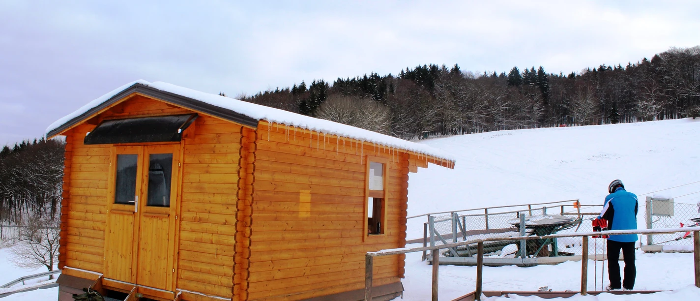 Lift und Piste am Treisberg