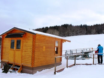 Lift und Piste am Treisberg