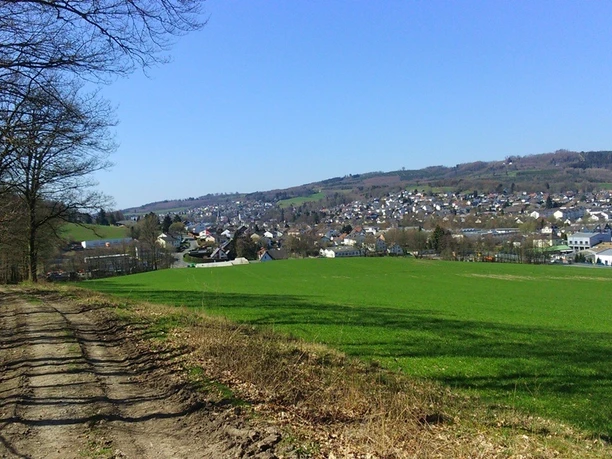 Aussicht vom Wellenberg auf Neuenrade