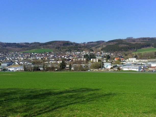 Aussicht vom Wellenberg auf Neuenrade