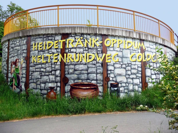 Grafitti am Keltenrundwanderweg