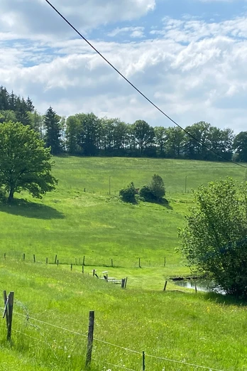 Aussicht bei Gut Ahe