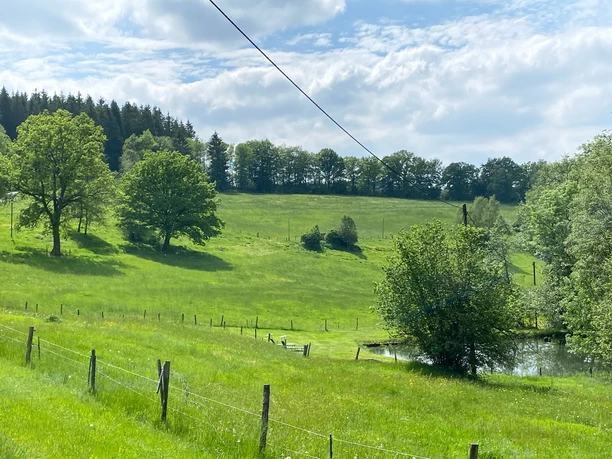 Aussicht bei Gut Ahe